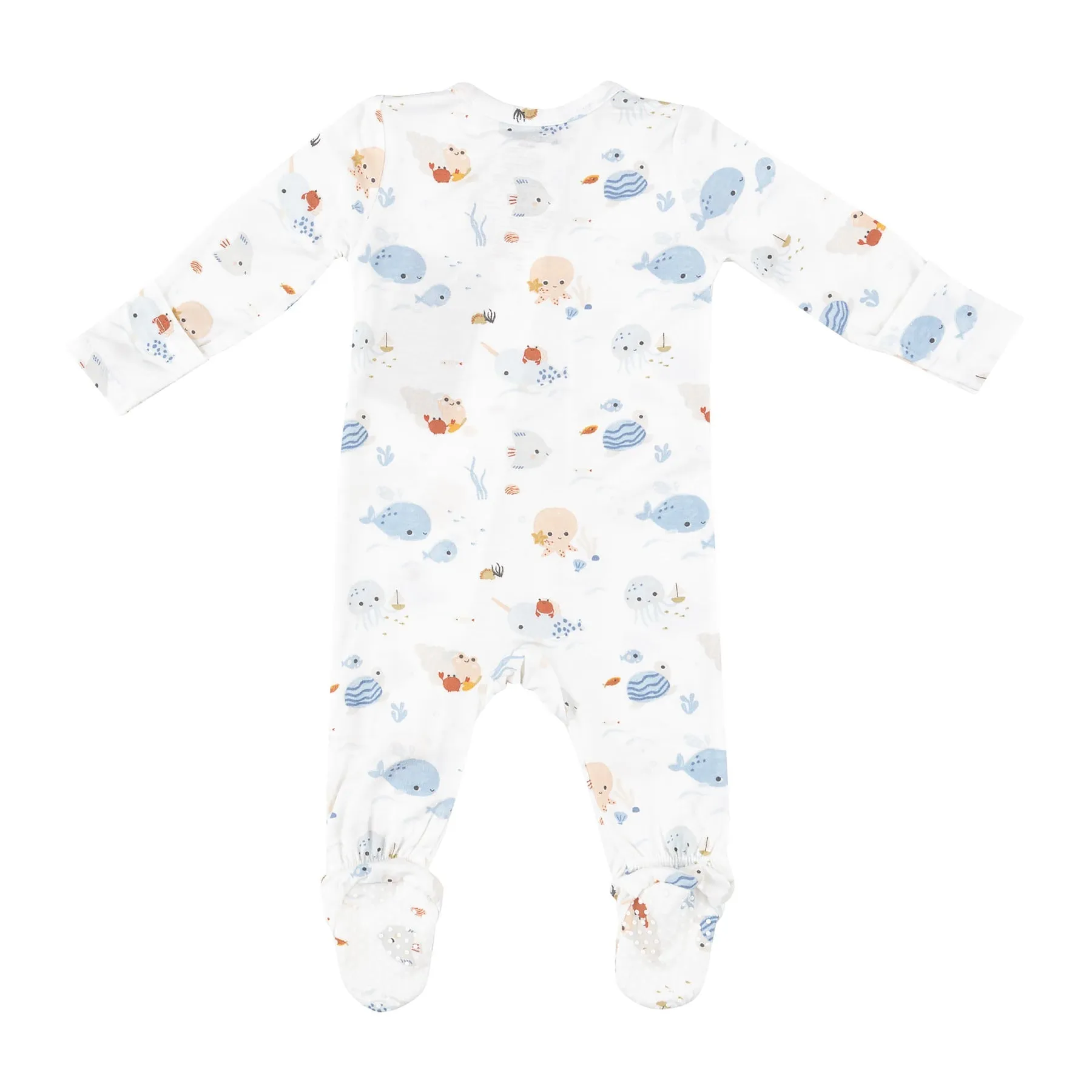 2-Way Zipper Footie - Cute Ocean by Angel Dear