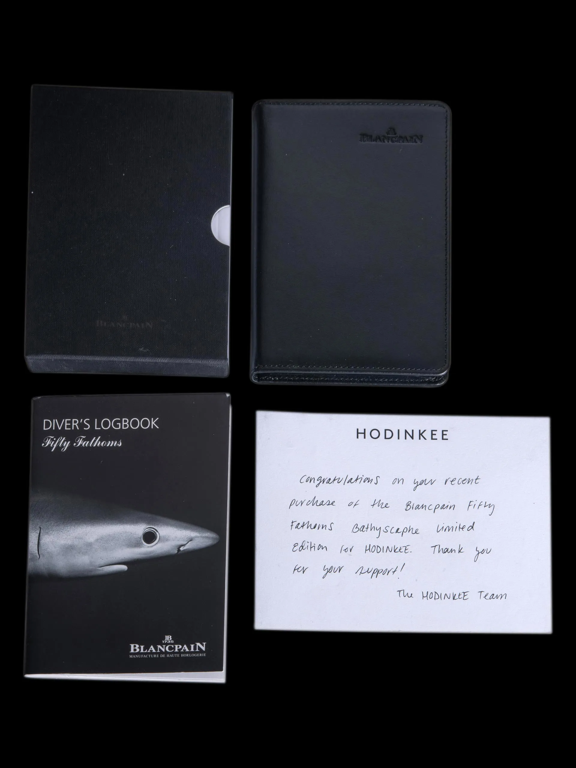 2019 Blancpain Fifty-Fathoms Bathyscaphe (Ref. 5100/1130) "Hodinkee Limited Edition" W/ Full Set