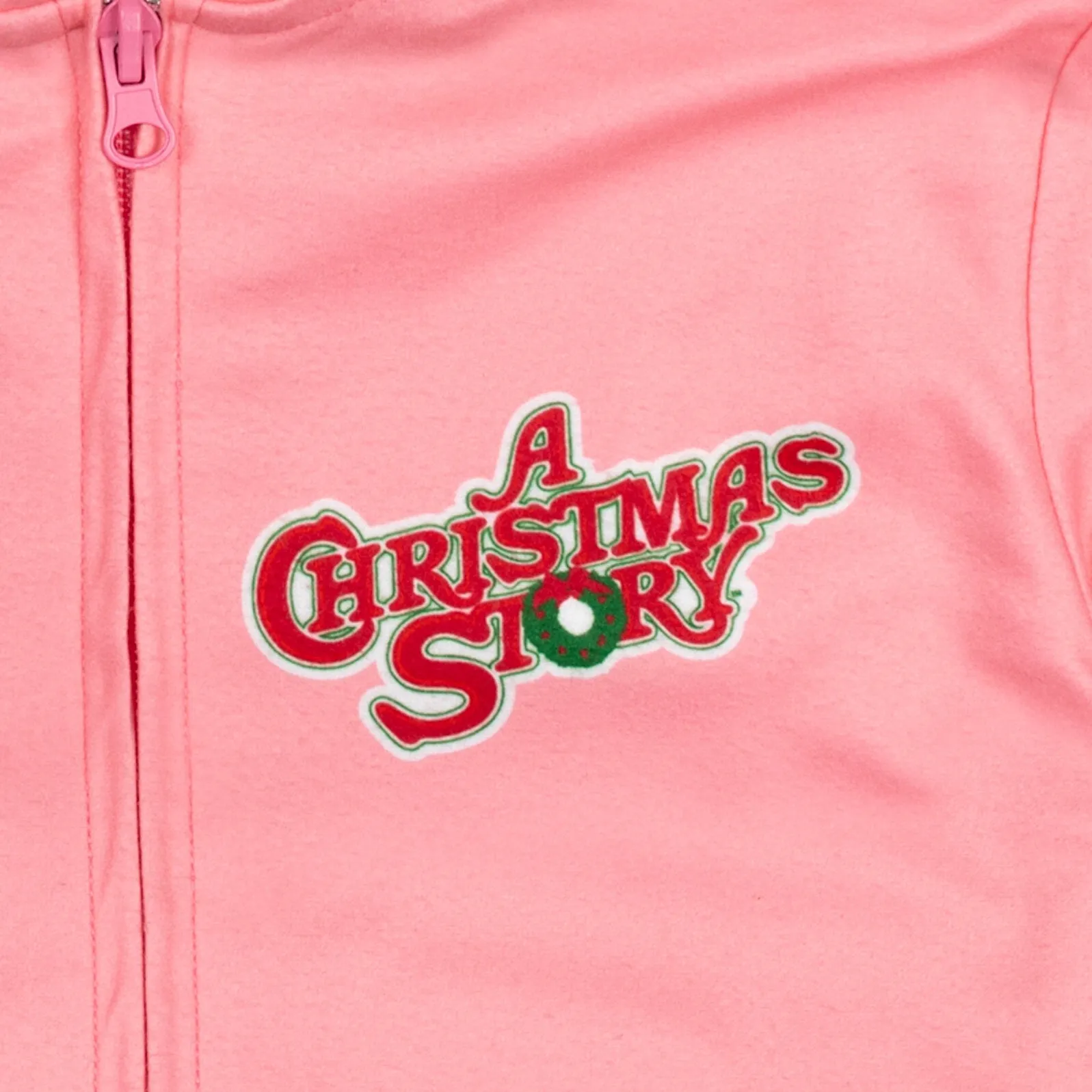 A CHRISTMAS STORY Fleece Zip Up Cosplay Pajama Coverall