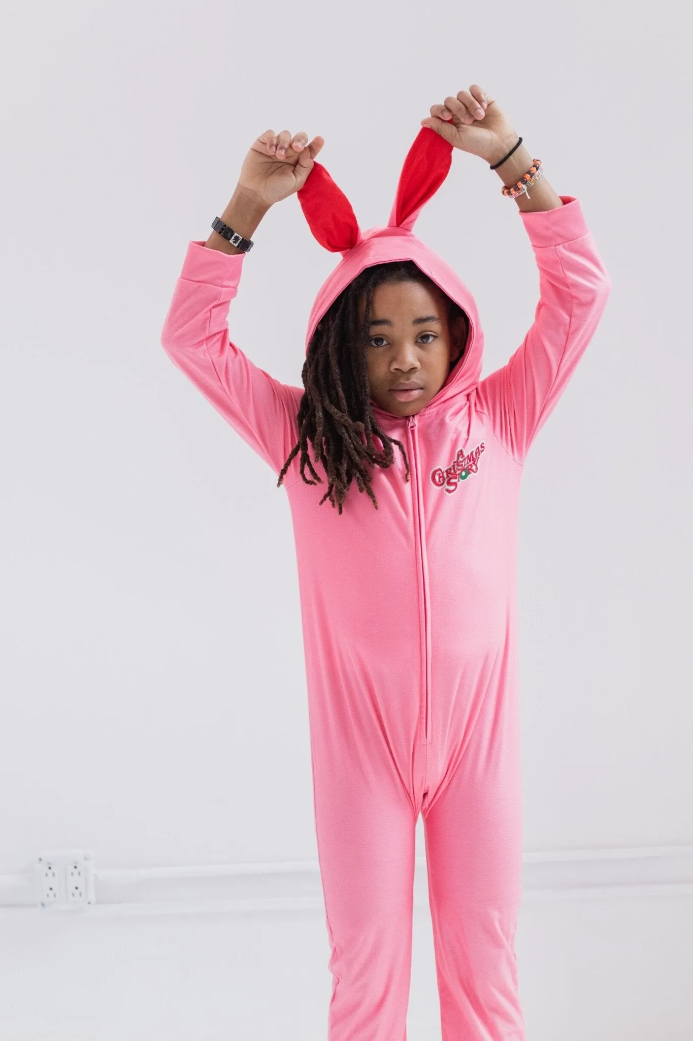 A CHRISTMAS STORY Fleece Zip Up Cosplay Pajama Coverall