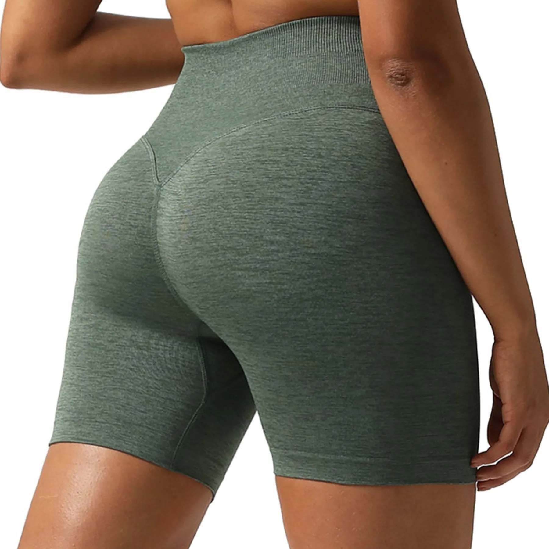 Aoxjox Deep V Seamless Shorts
