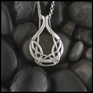 Art Nouveau Pendant in Silver