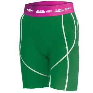 Atak Compression Shorts - Girls - Green