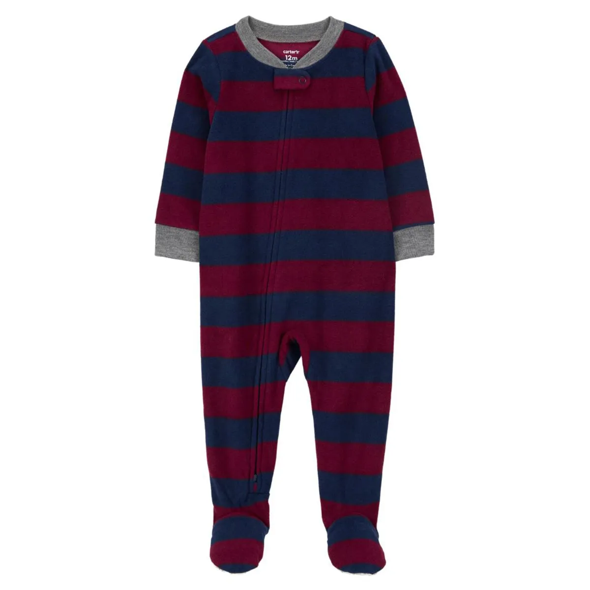 Baby Boys' 1-Piece Fleece Footie Pajamas 1R942