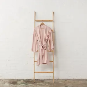 Bamboo Robe in Pink