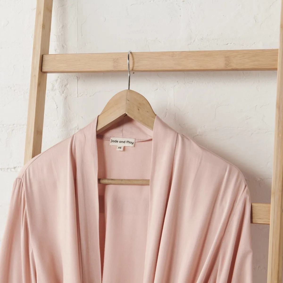Bamboo Robe in Pink