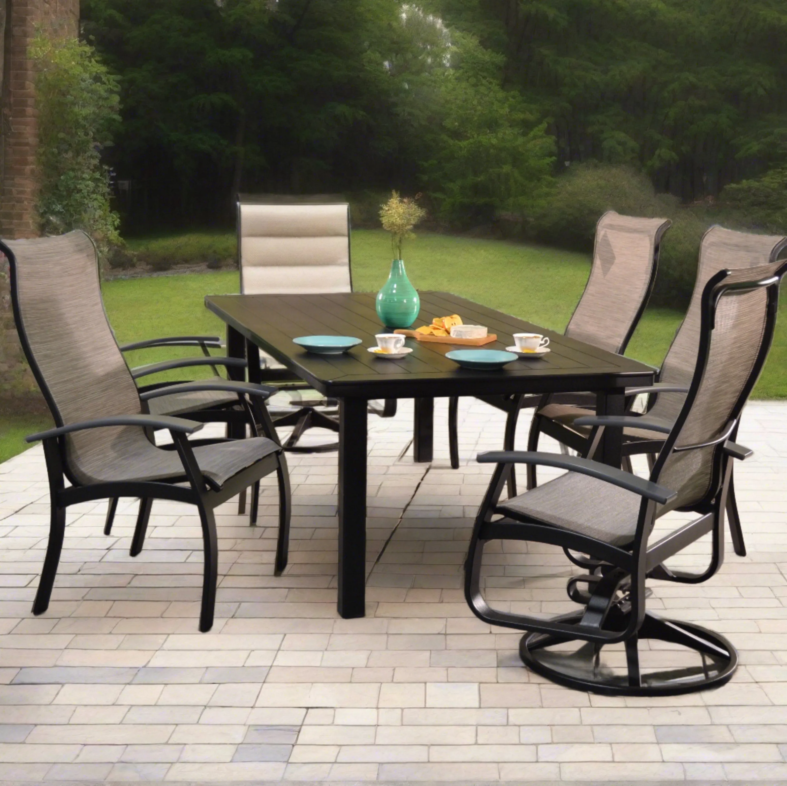Belle Isle MGP Sling Patio Dining Sets