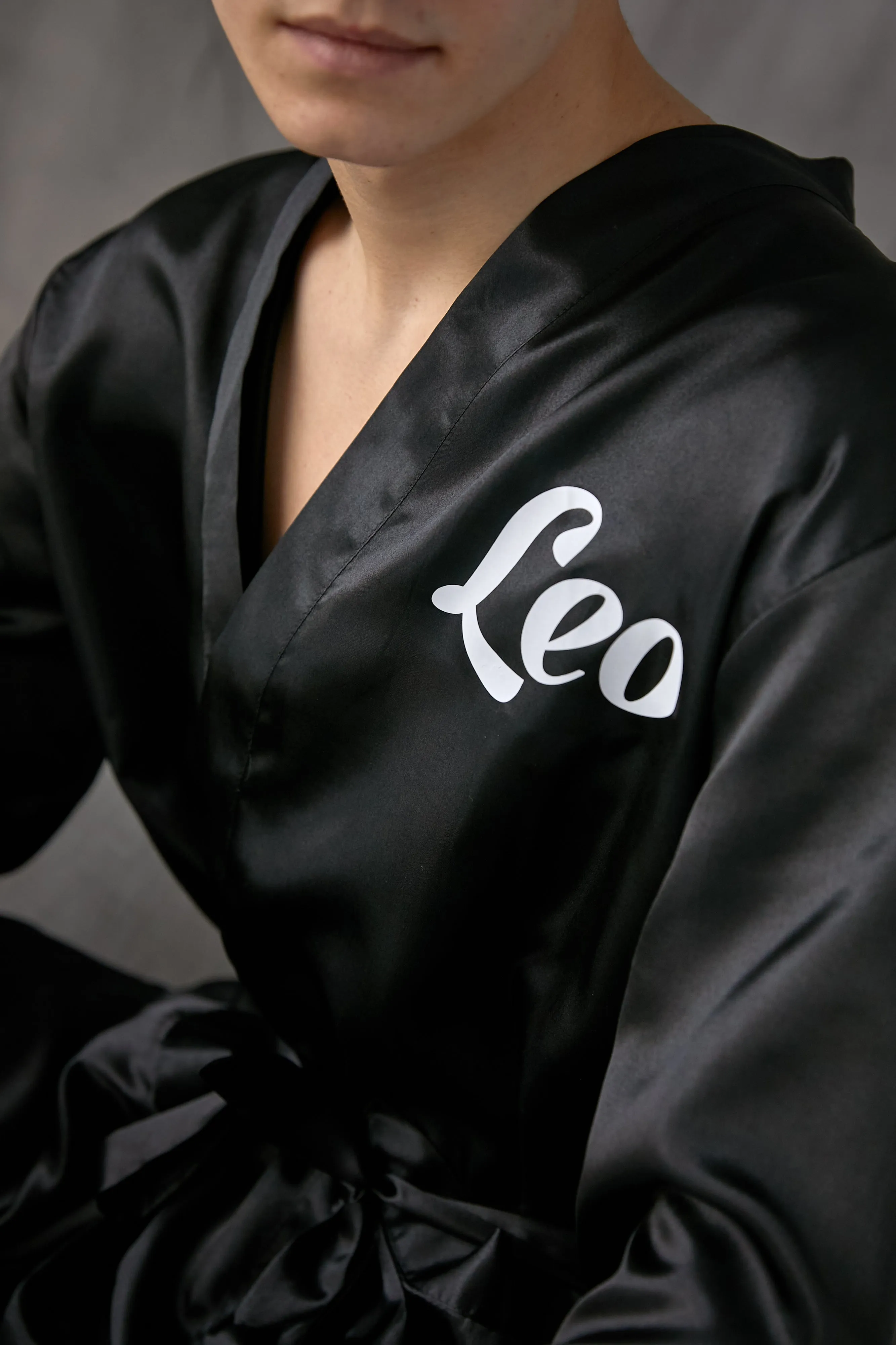 Best Mom and Best Dad Matching Satin Robes for Couple