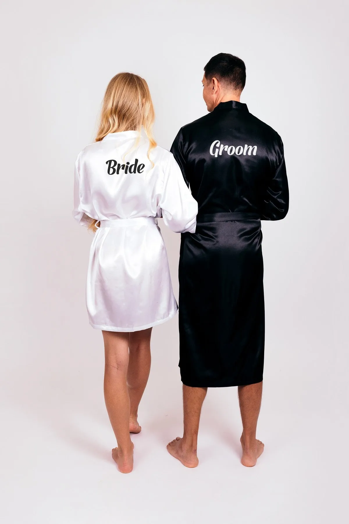 Best Mom and Best Dad Matching Satin Robes for Couple