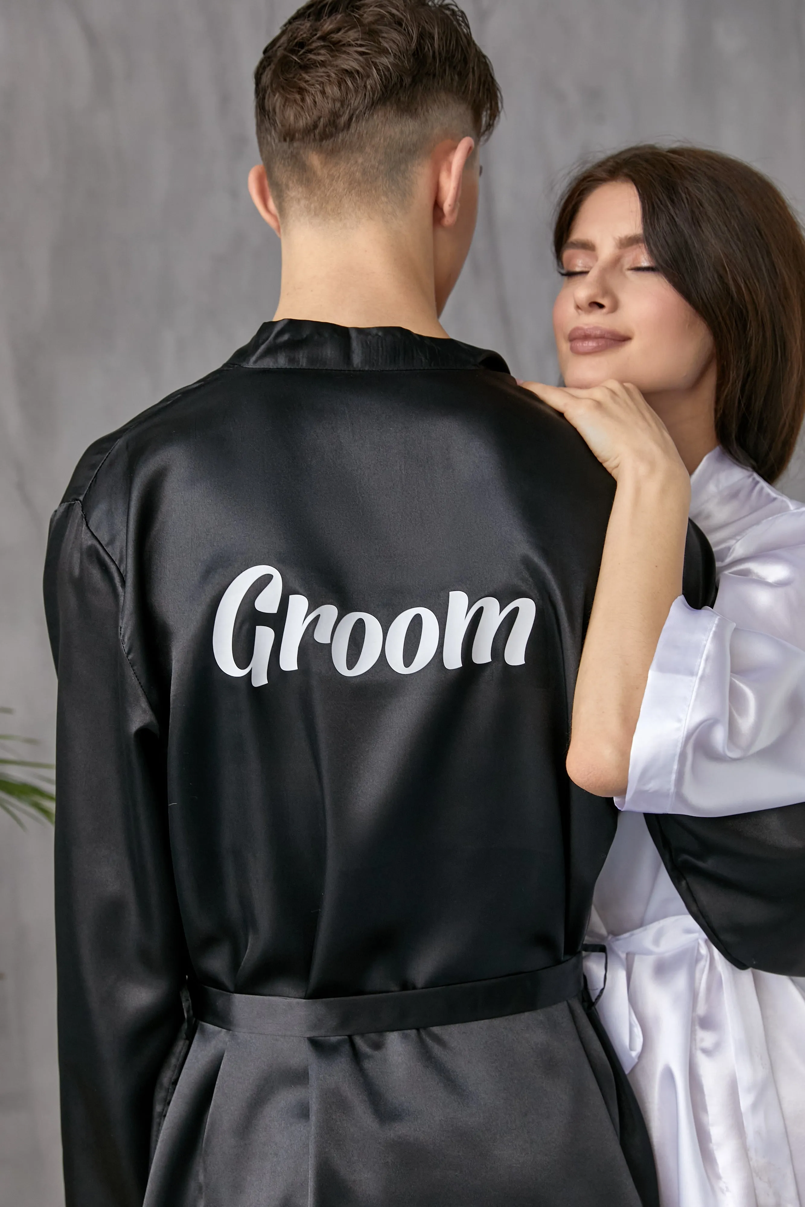 Best Mom and Best Dad Matching Satin Robes for Couple