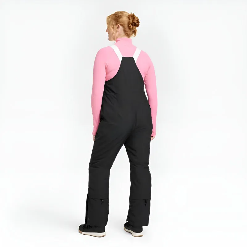 Bib Pants With Adjustable Straps And Zip Pockets