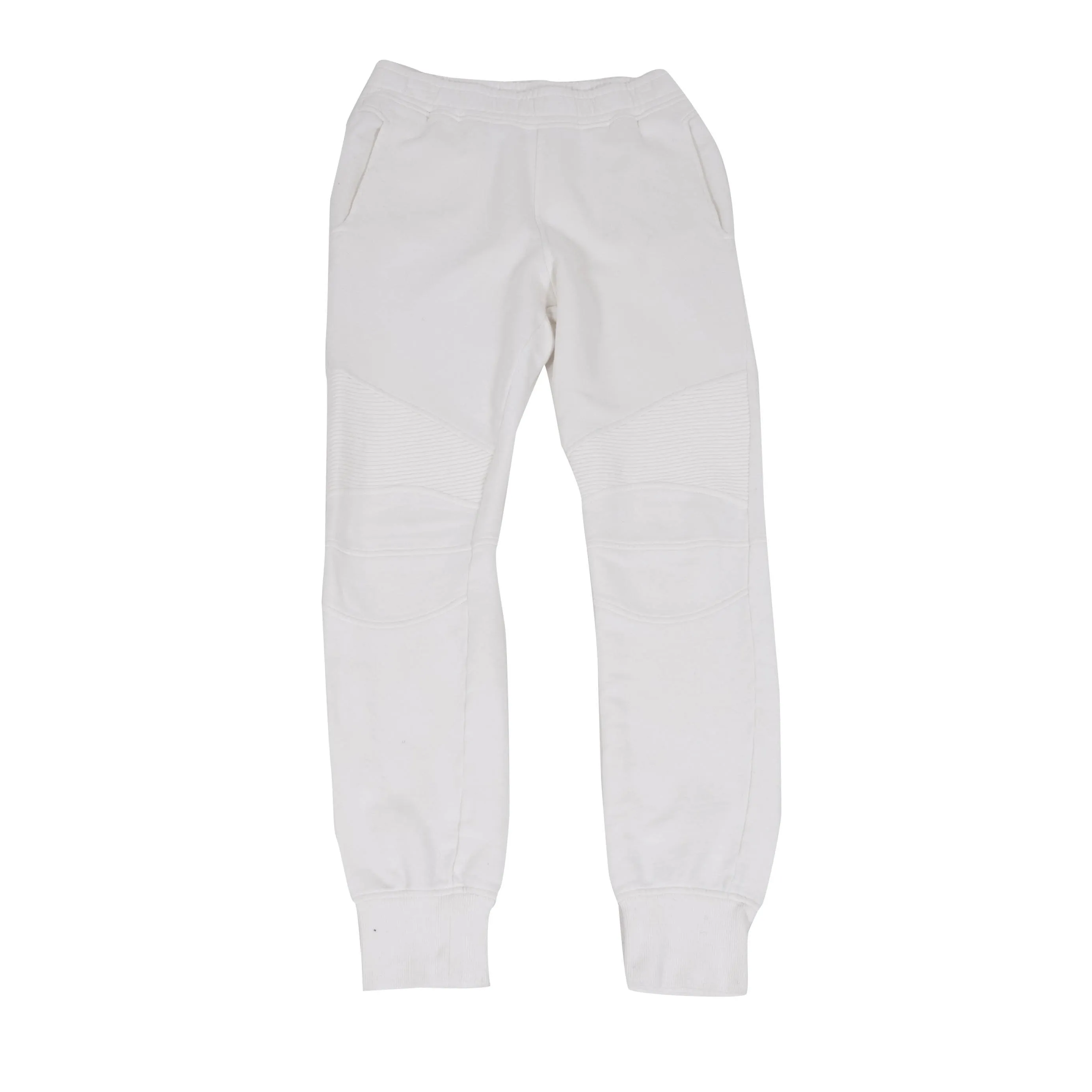 Biker Joggers (White)