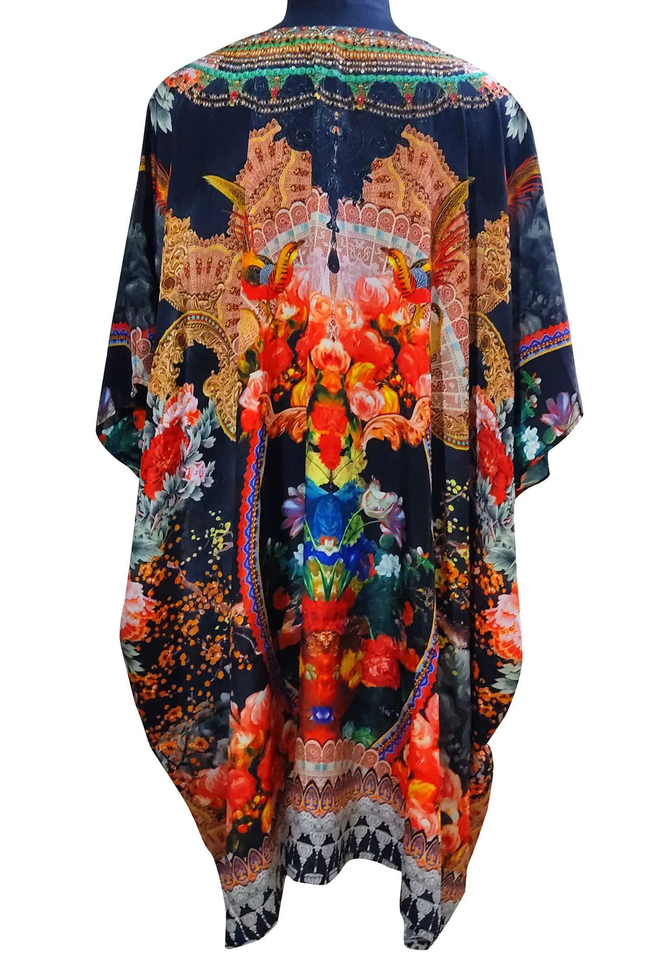 Black Short Kaftan Dress