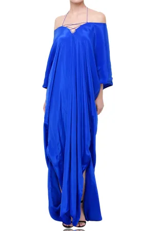 Blue Kaftan Resort Wear Dresses