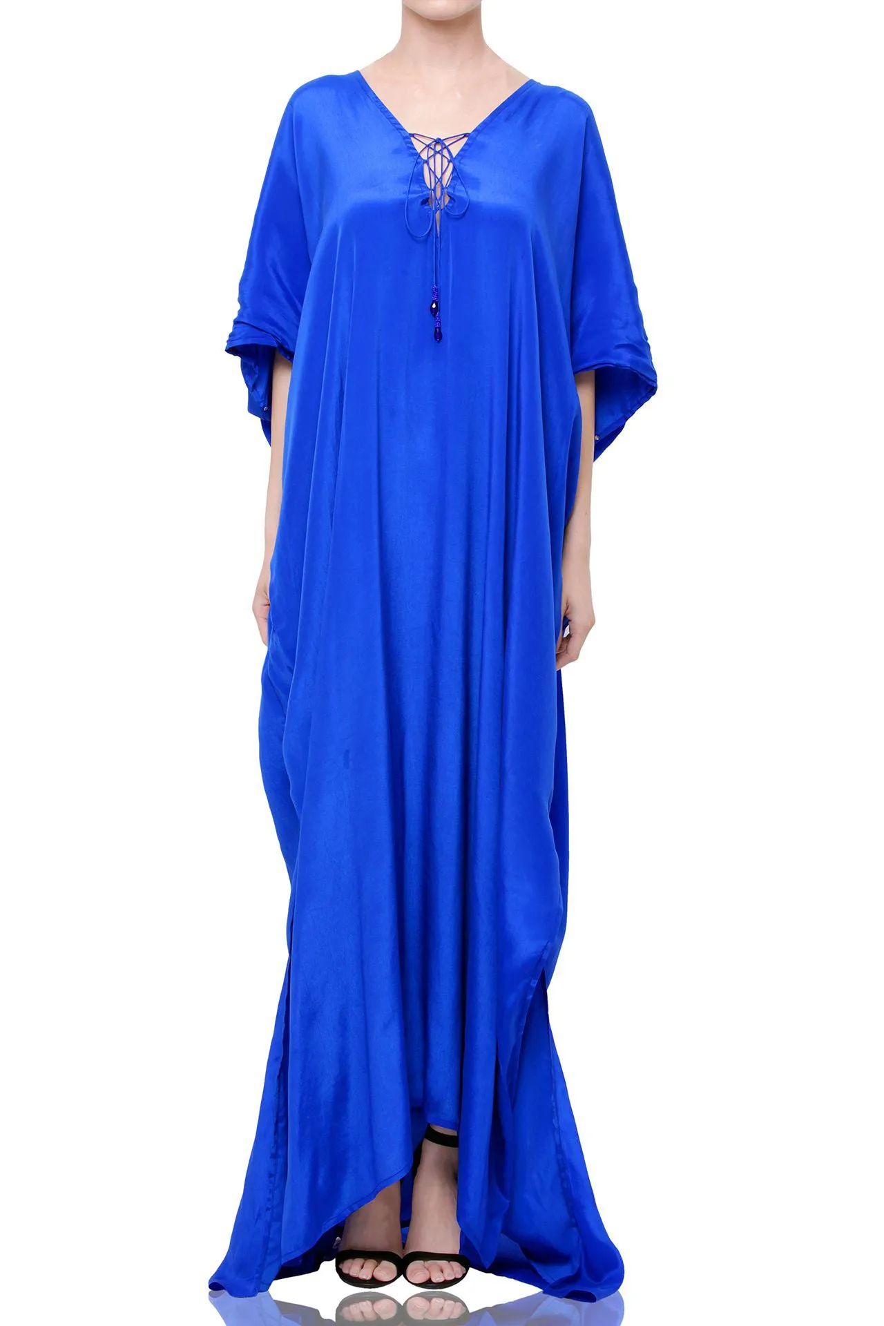 Blue Kaftan Resort Wear Dresses