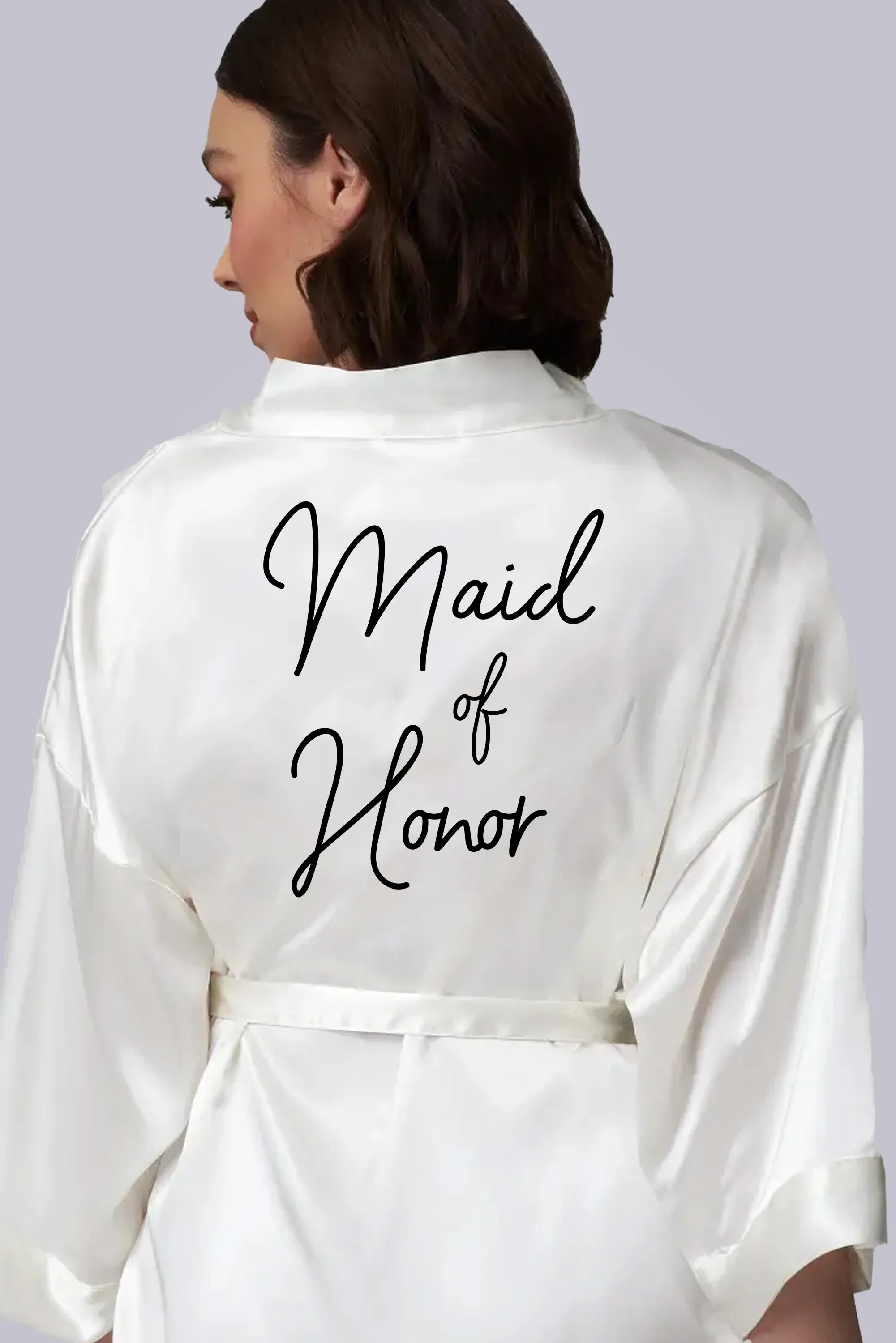 Bridal Templates - Custom Cursive Style Robe