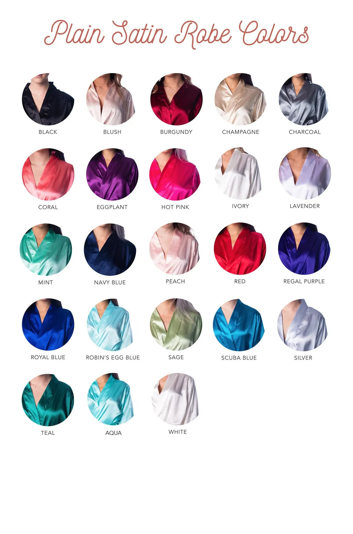 Bridal Templates - Custom Cursive Style Robe