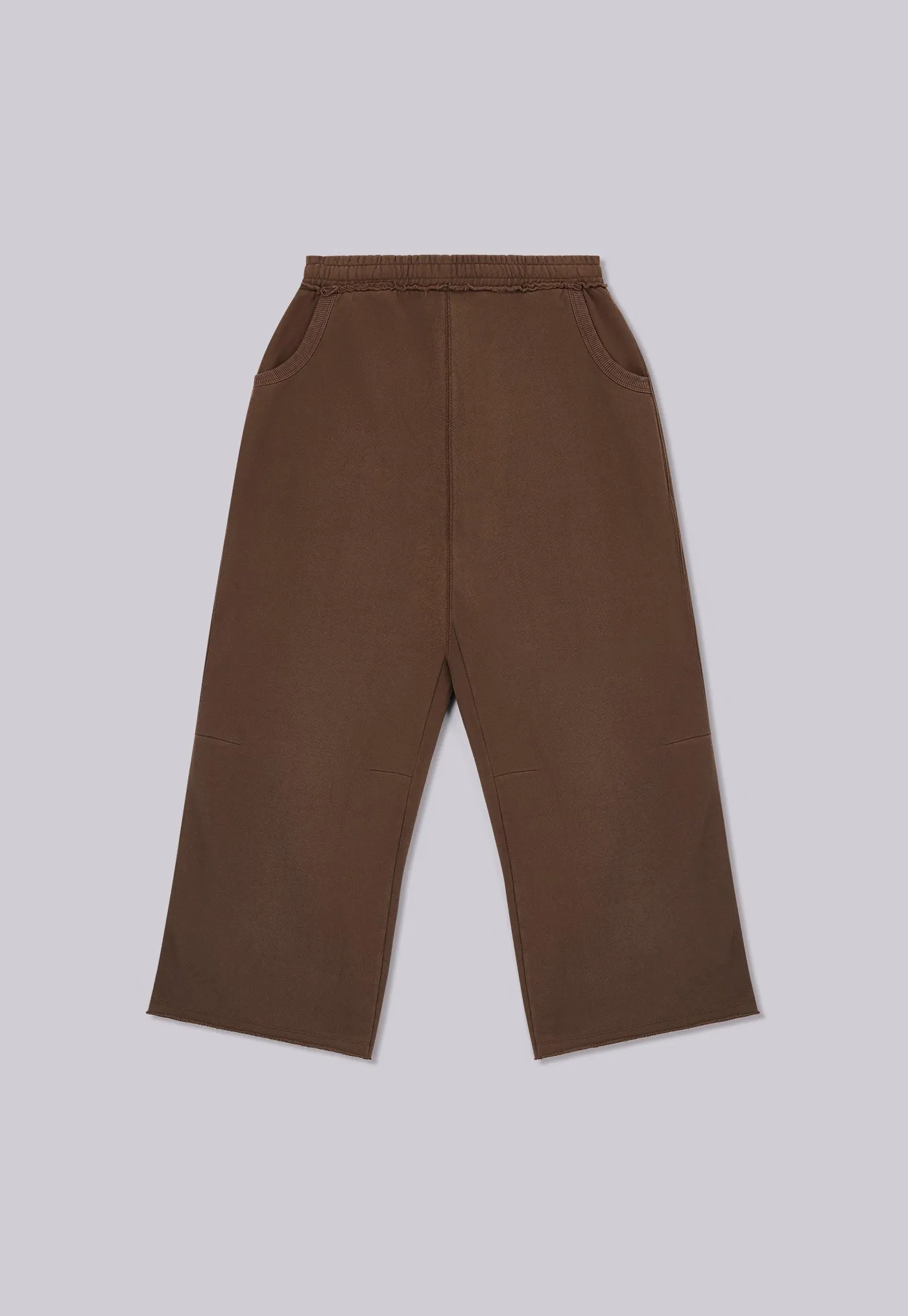 Brown Baggy Monster Joggers