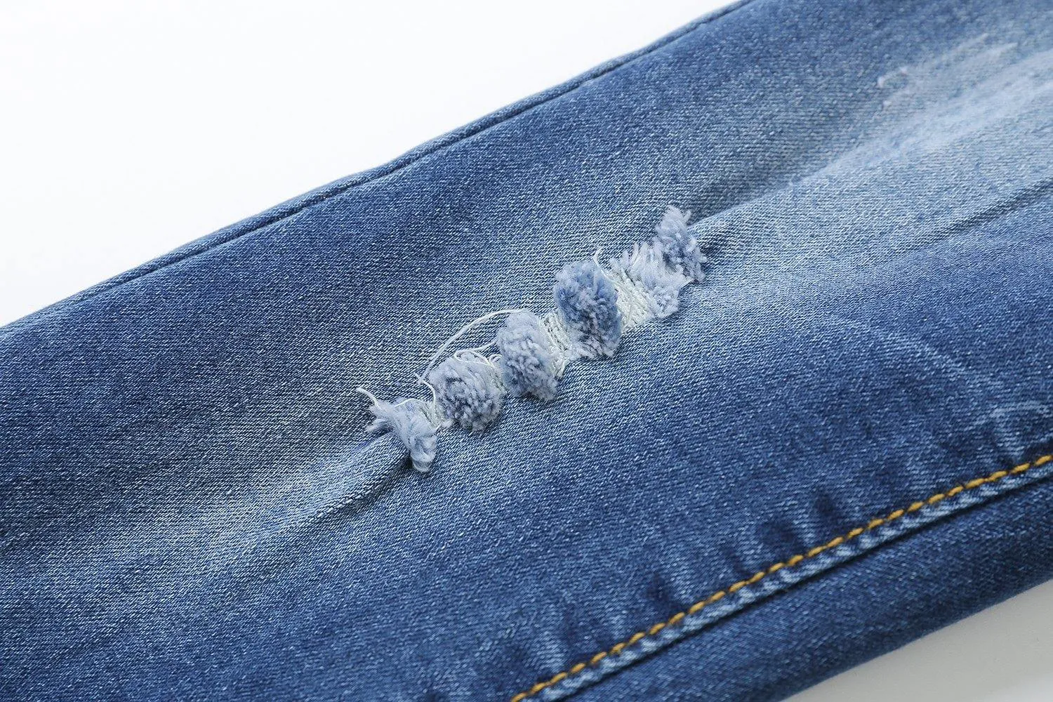 Child Ripped Stone Washed Jeans Overalls