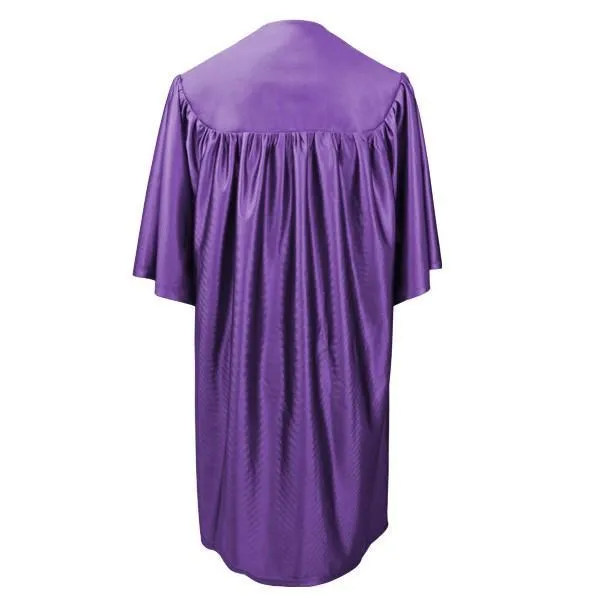 Child's Shiny Purple Choir Robe