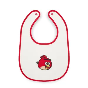 Classic Angry Birds - Medium Baby Bib - The Red Bird!