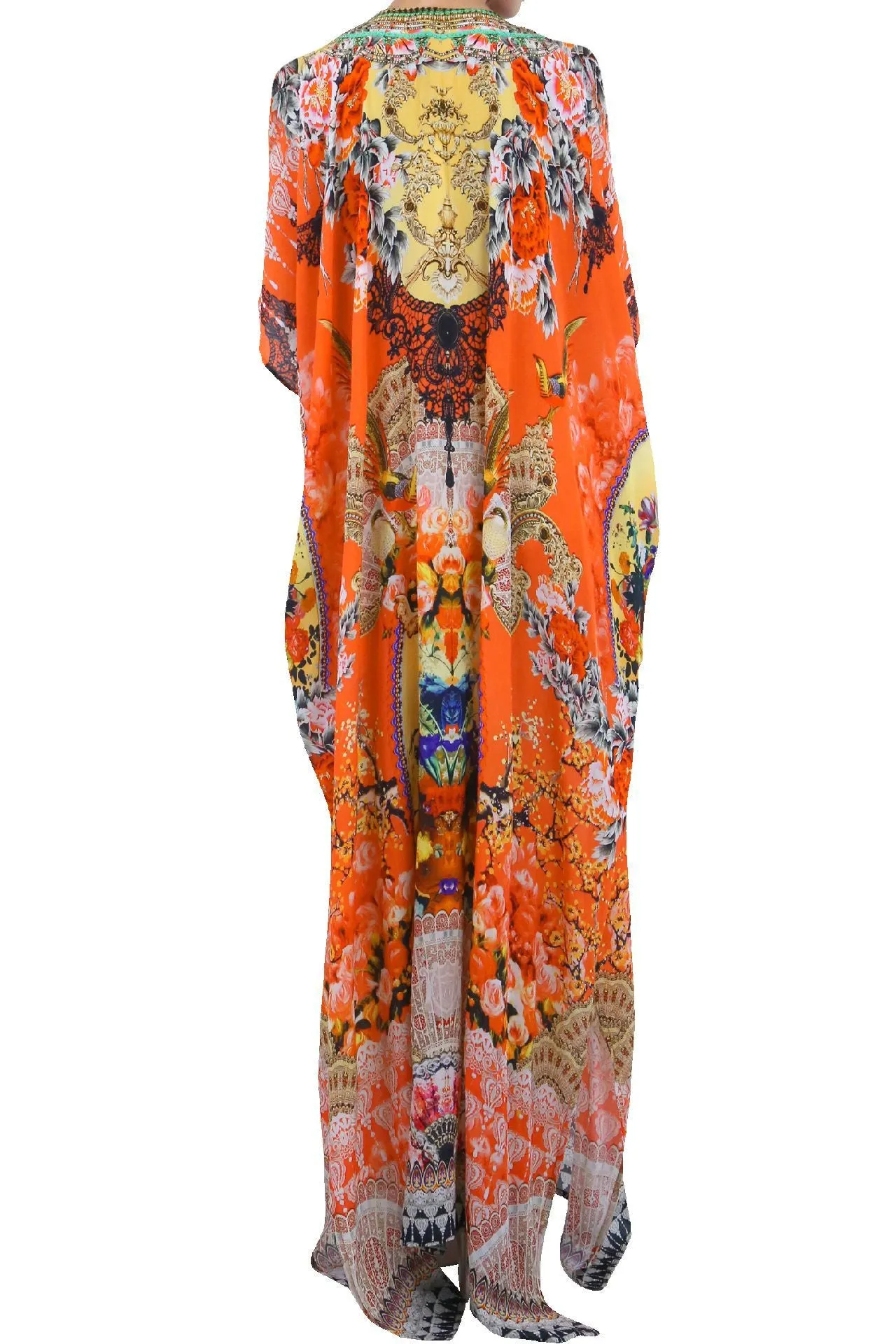 Convertible Maxi Caftan Dress