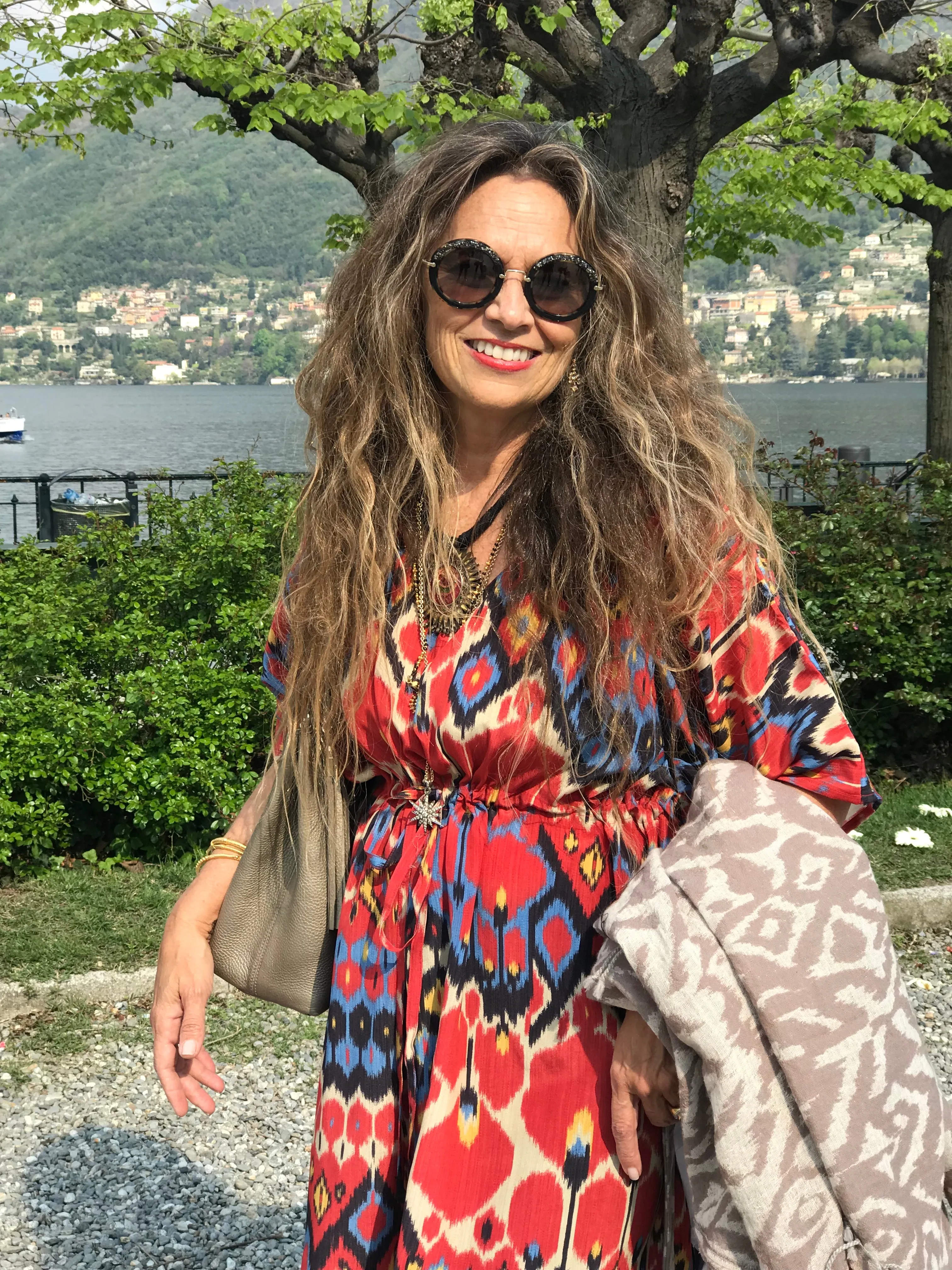 Dolce Vita Italian Silk Short Kaftan