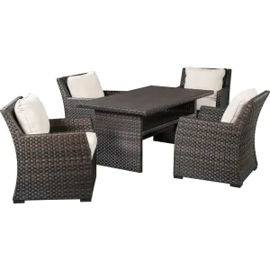 Easy Isle 5 Piece Outdoor Dining Set