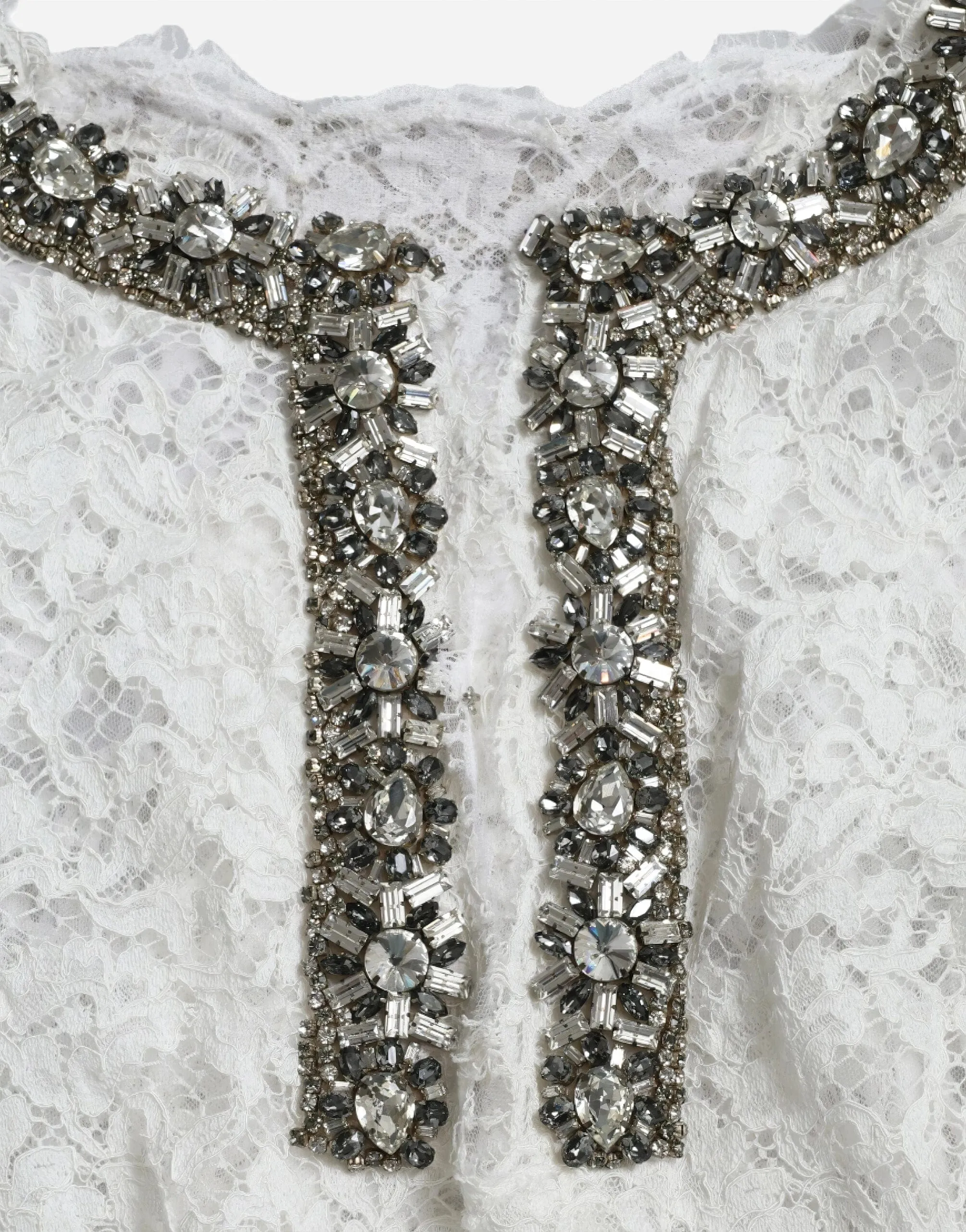 Embellished Lace Kaftan