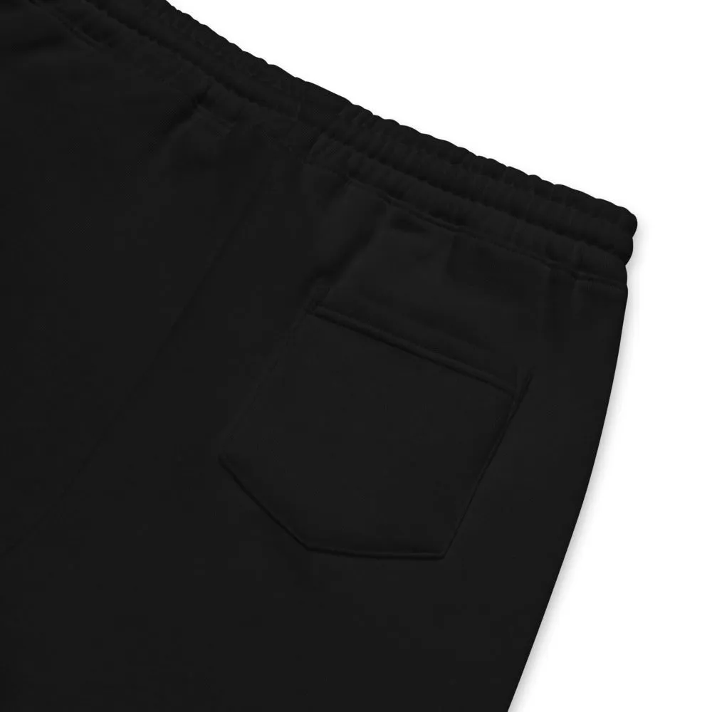 EMBROIDERED SSSJ COLORS Men's fleece shorts