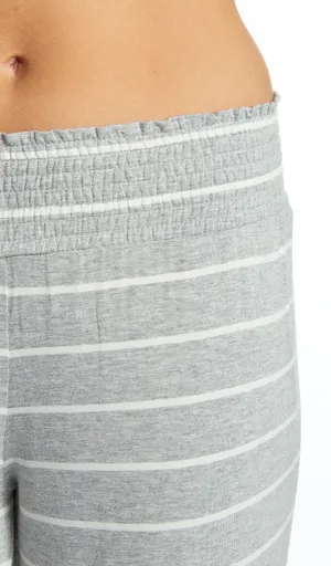 Everly Grey 5-Piece Analise PJ Short Set / Heather Grey