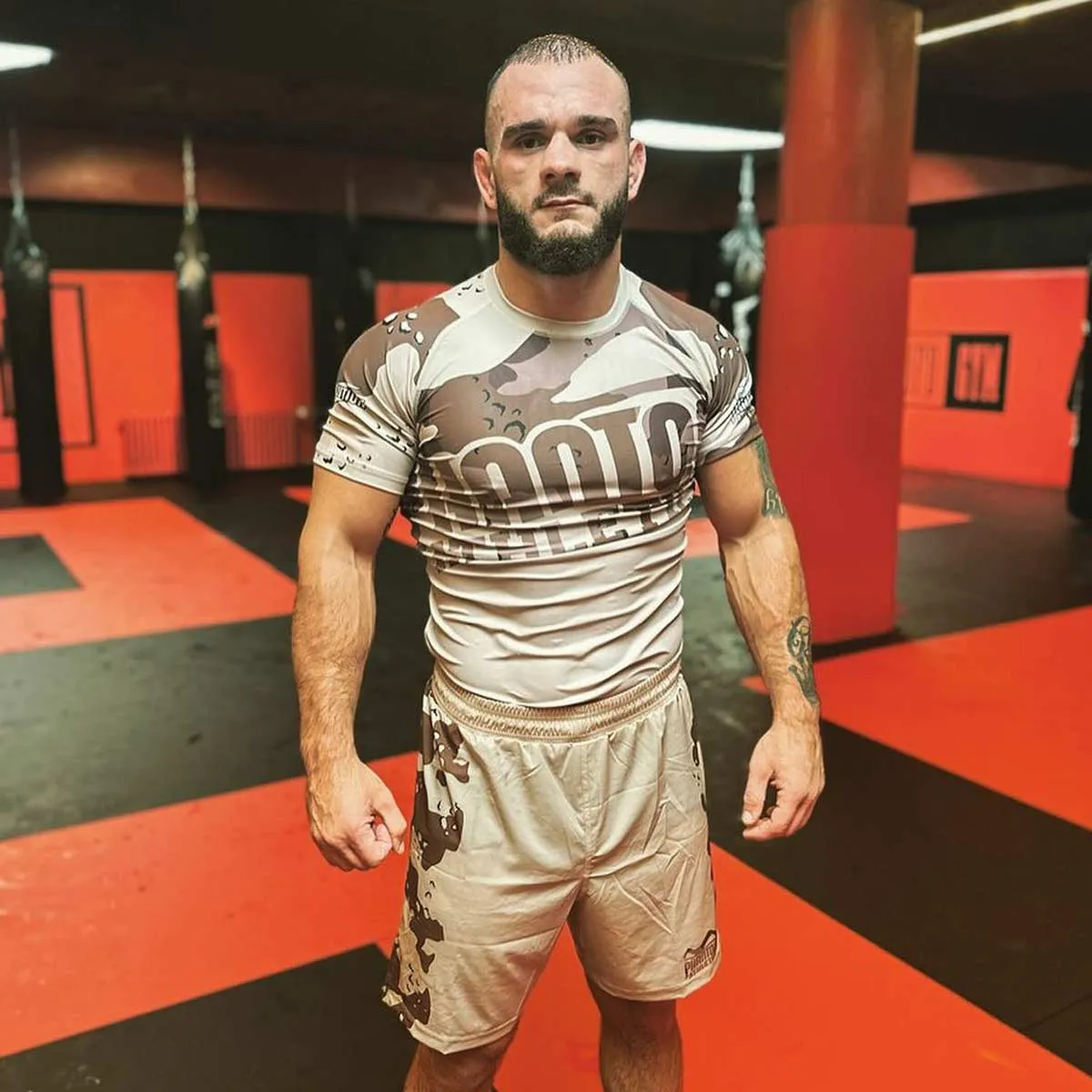 Fightshorts EVO Warfare - Sand Camo