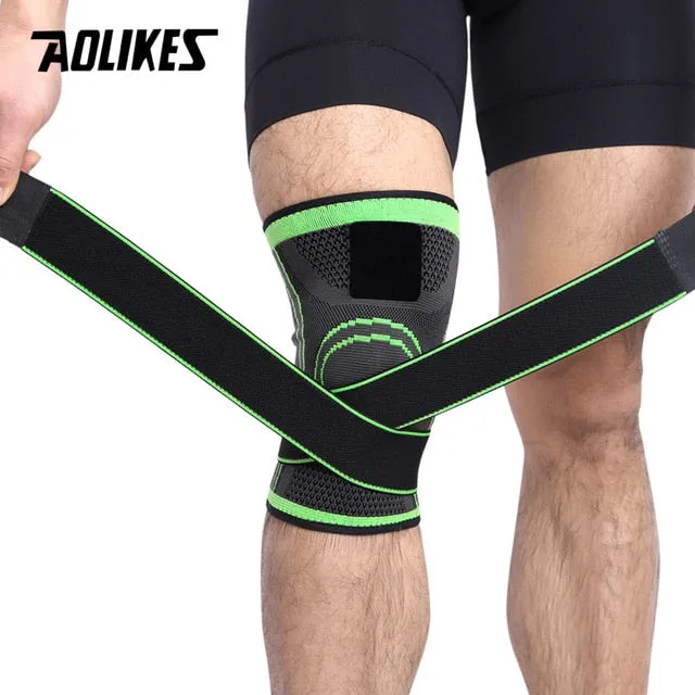 (Free Shipping) AOLIKES 1PCS 2020 Knee Unterstützung Professionelle