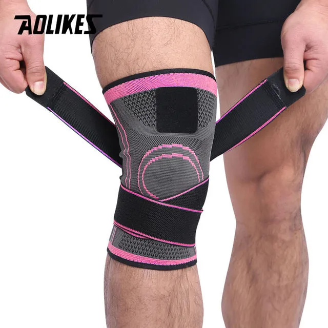(Free Shipping) AOLIKES 1PCS 2020 Knee Unterstützung Professionelle
