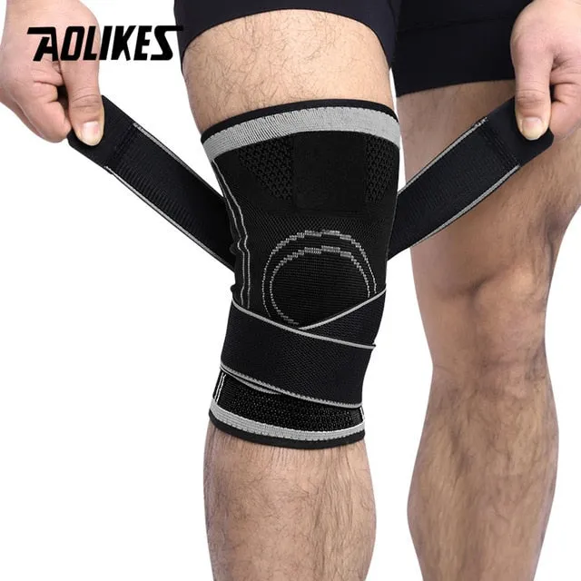 (Free Shipping) AOLIKES 1PCS 2020 Knee Unterstützung Professionelle
