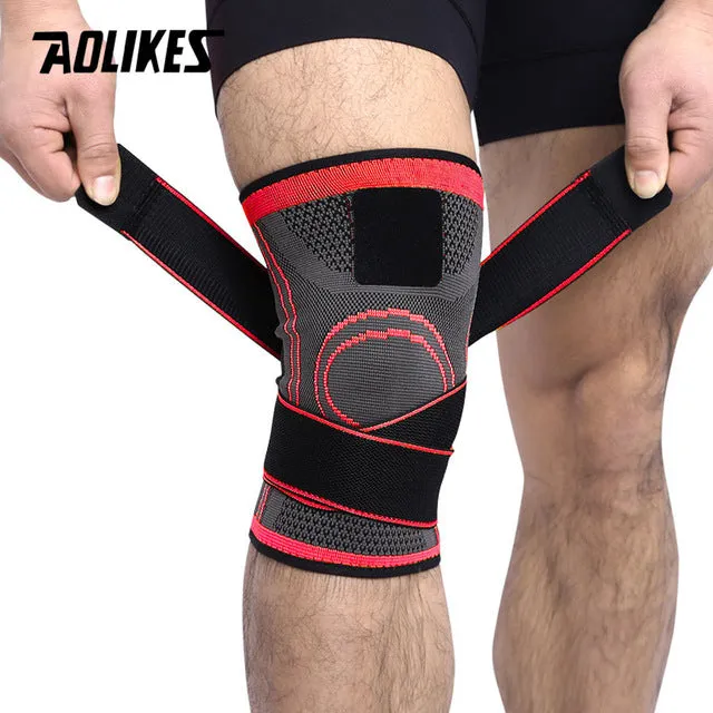 (Free Shipping) AOLIKES 1PCS 2020 Knee Unterstützung Professionelle