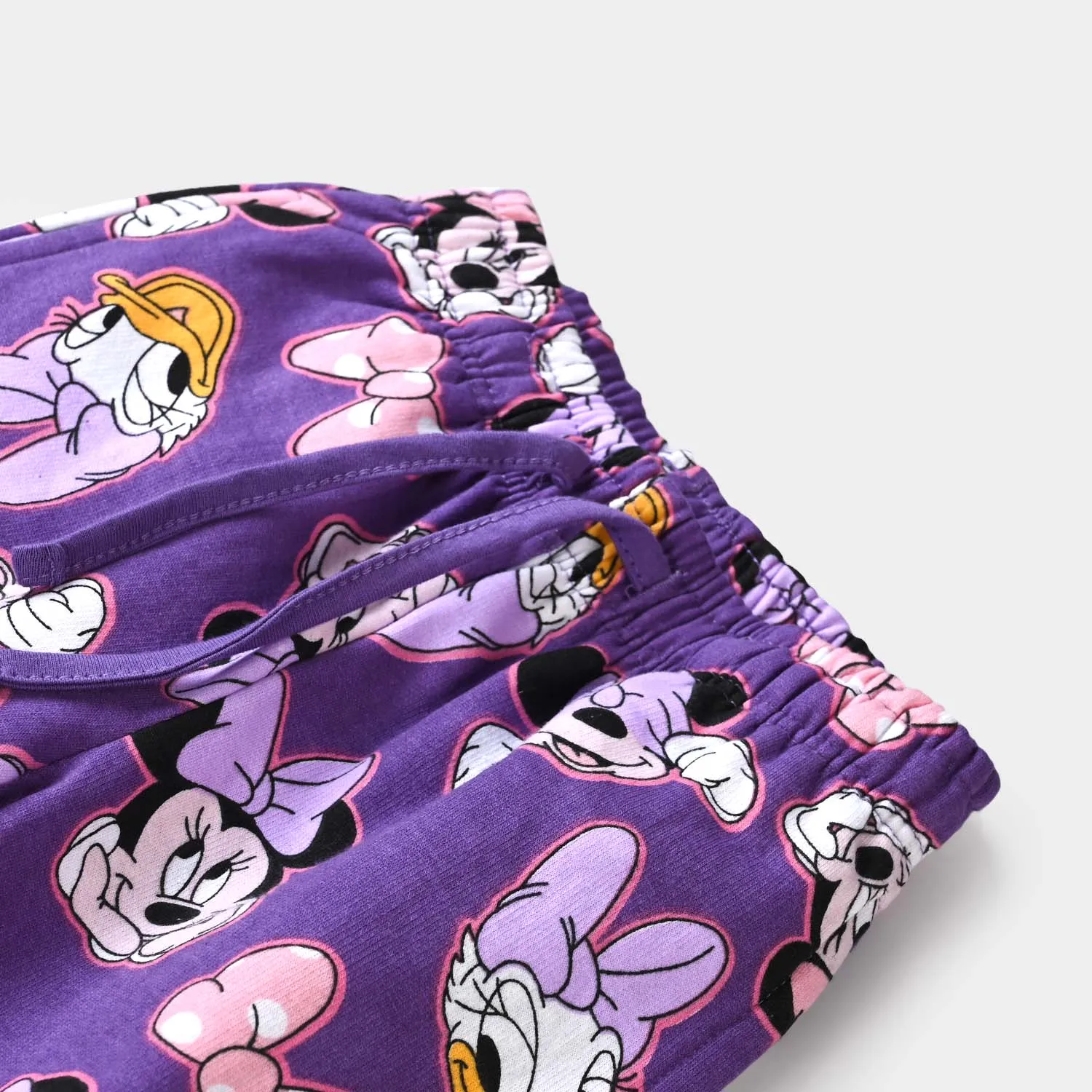 Girls Fleece Jersey Pajamas Character-Lavender