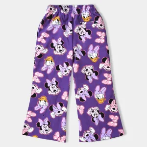 Girls Fleece Jersey Pajamas Character-Lavender