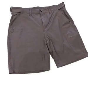 Huk Fishing Shorts Men XL Gray Quick Dry Lightweight Performance Outdoor Pockets