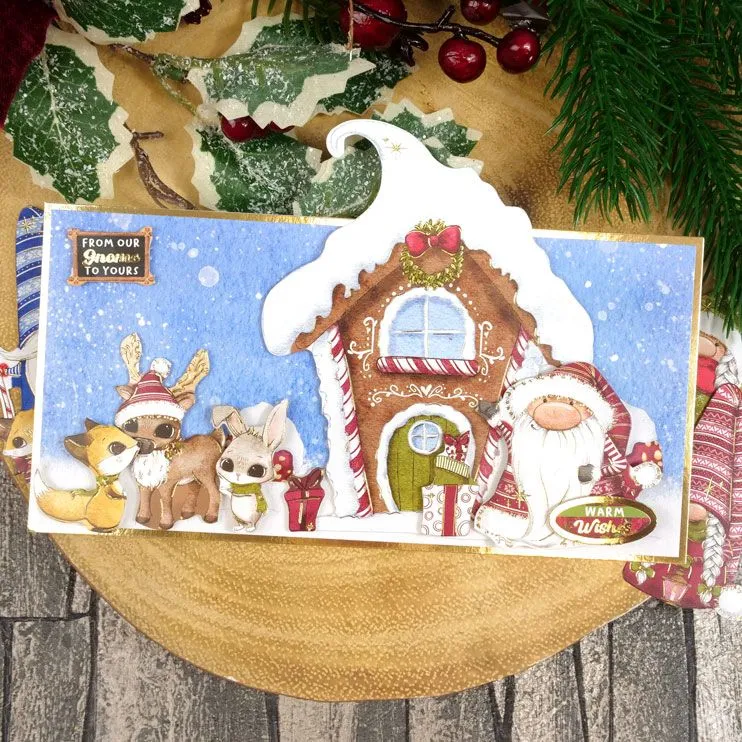 Hunkydory Gnome for Christmas Luxury Topper Collection*