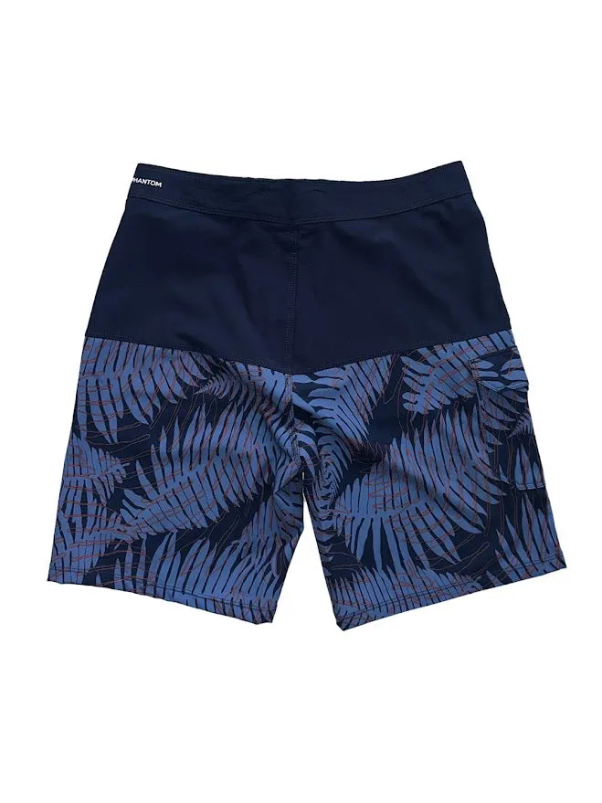 HURLEY PHANTOM-ECO WEEKENDER CARGO 19" HAWAII BOARDSHORT - BLUE TROPICAL (462)
