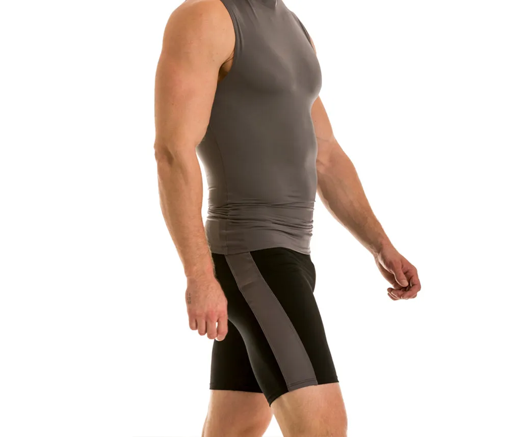 Insta Slim I.S.Pro USA Compression Activewear Color Block Shorts MA2211