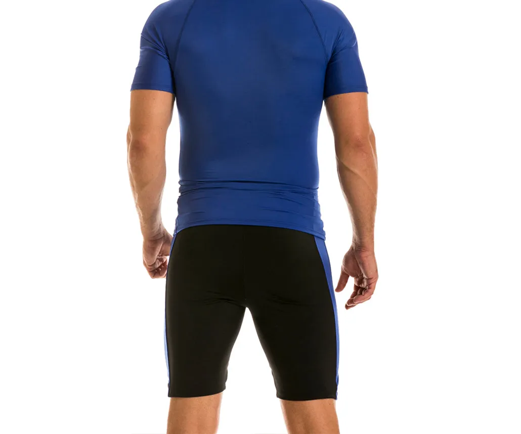 Insta Slim I.S.Pro USA Compression Activewear Color Block Shorts MA2211
