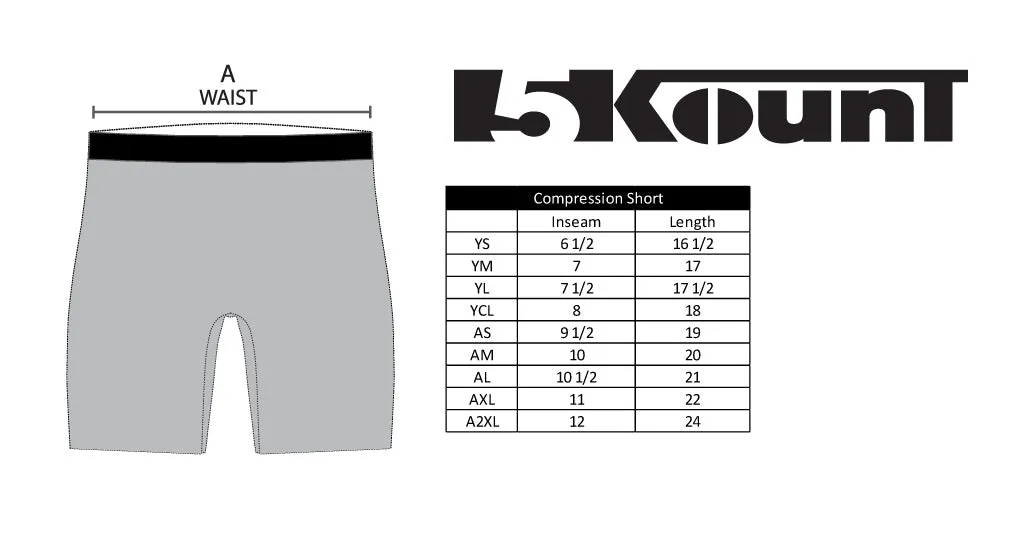 Iron Horse Wrestling Sublimated Compression Shorts