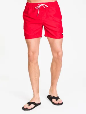 ISLAND HAZE RED WAVE 15" VOLLEY SHORT  - CLEARANCE