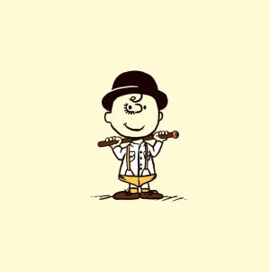 Its a Nightmare Charlie Clockwork Orange Giclee Print by Raid71