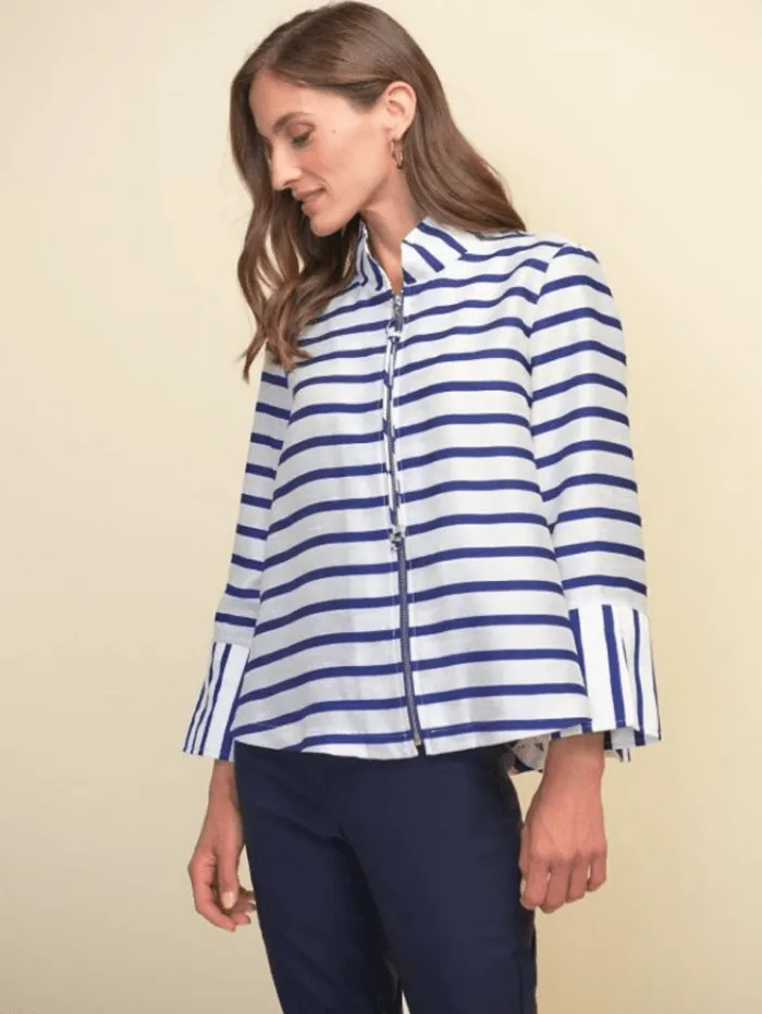 Joseph Ribkoff S Striped Jacket 211182