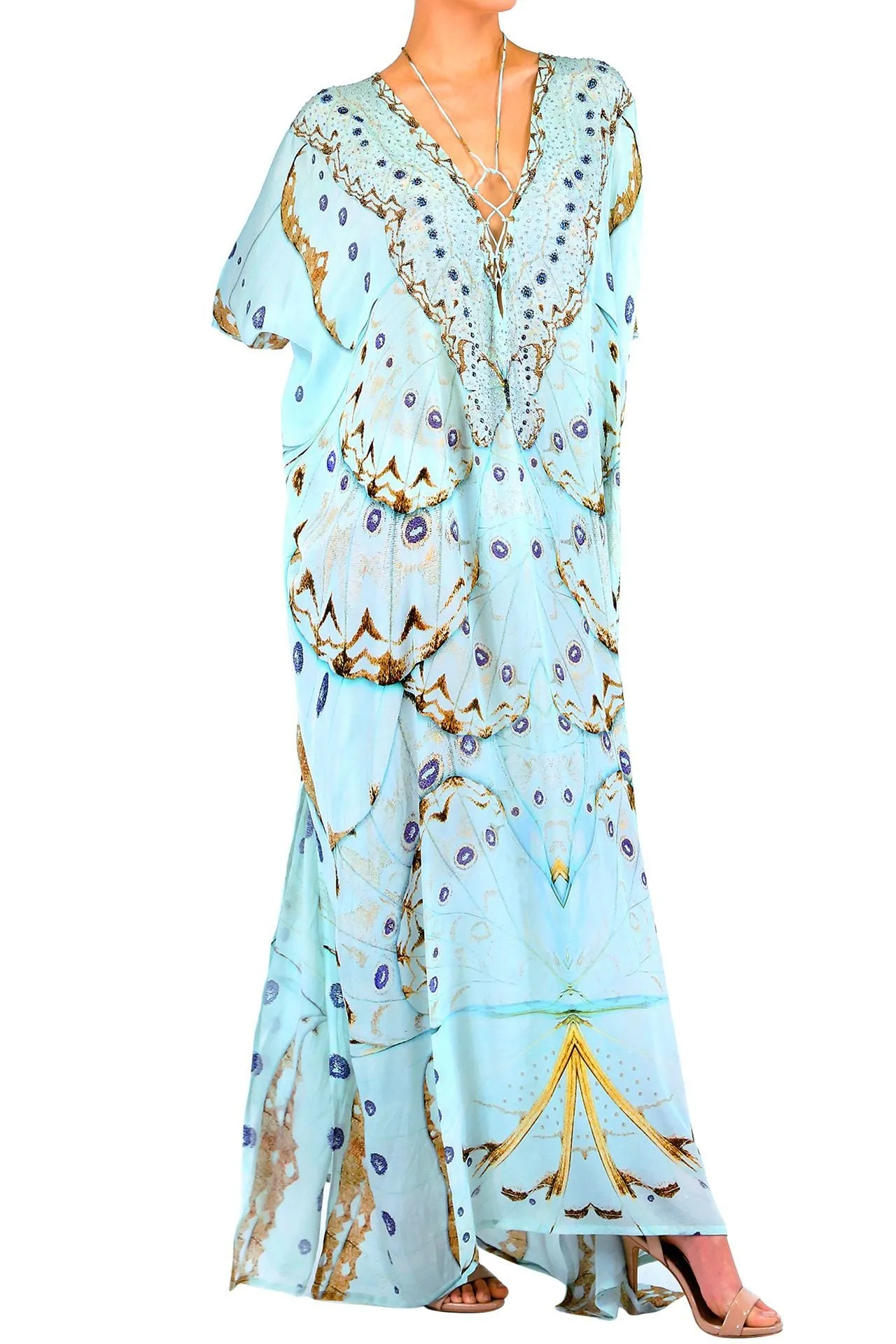 Kaftan Dresses For Beach Vacation