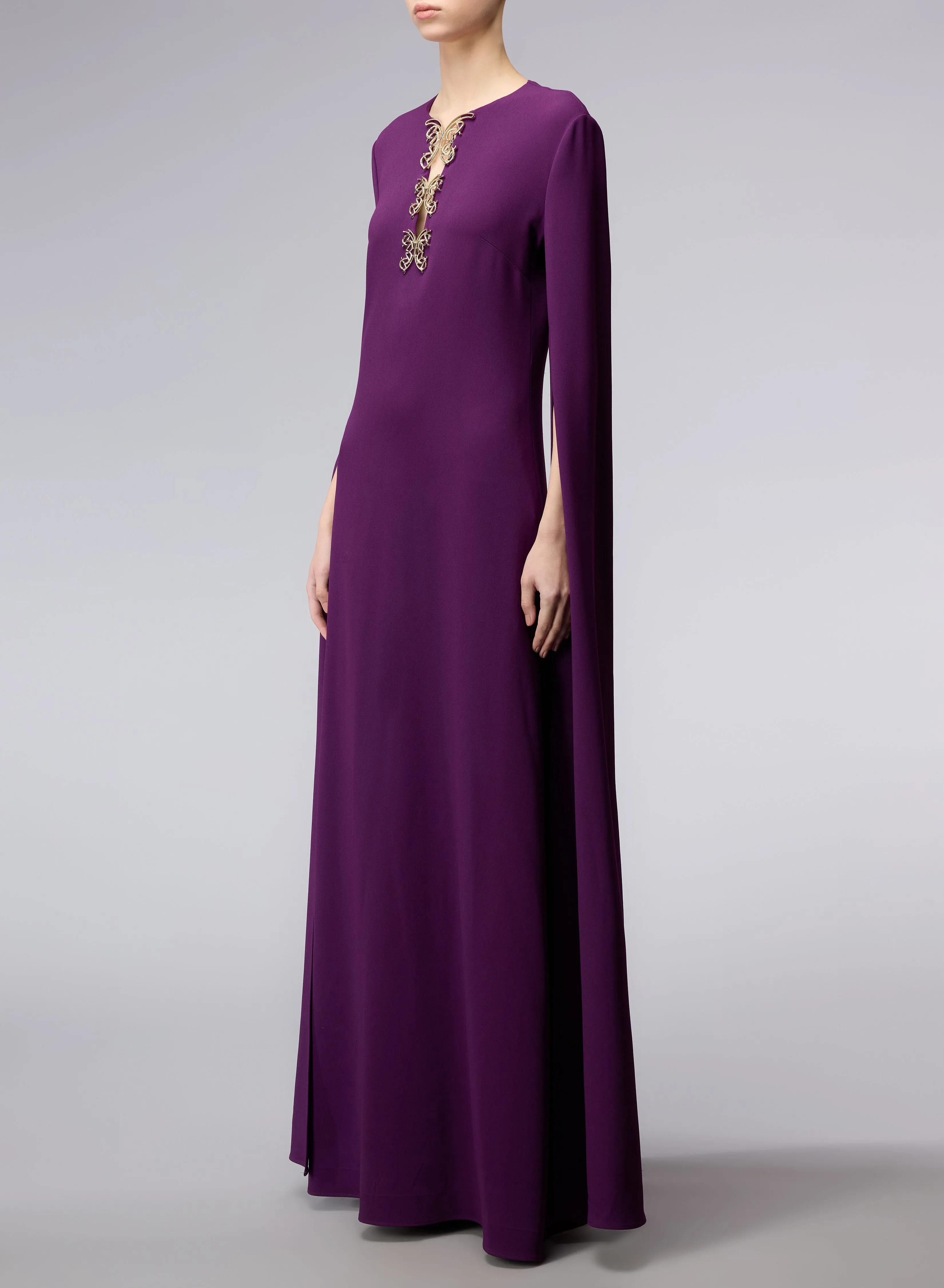 Kaftan with Butterfly Detail