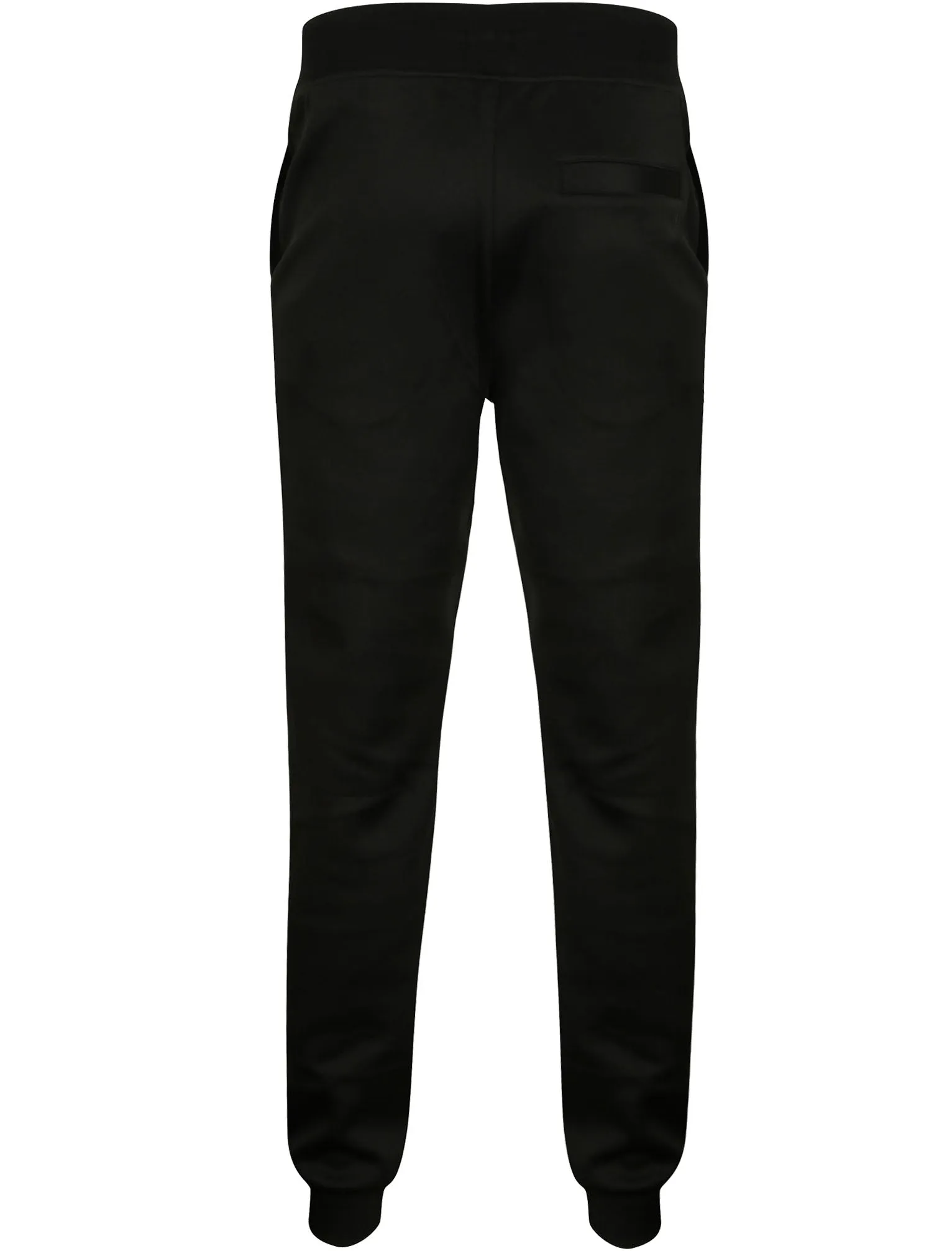 Kerwin Cuffed Panelled Joggers in Black - Dissident